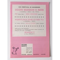 Pio Occhi bianchi e neri -...