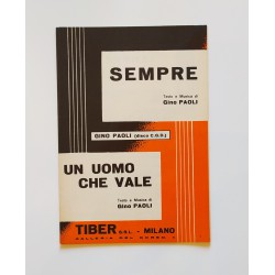 Gino Paoli Sempre / Un Uomo...