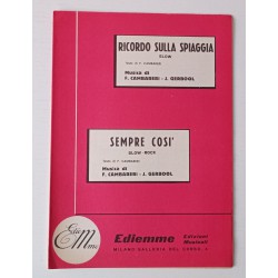 Ricordo sulla spiaggia -...