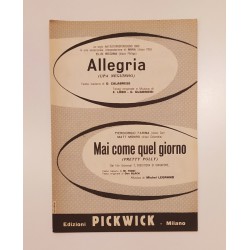 Mina Allegria / Piergiorgio...